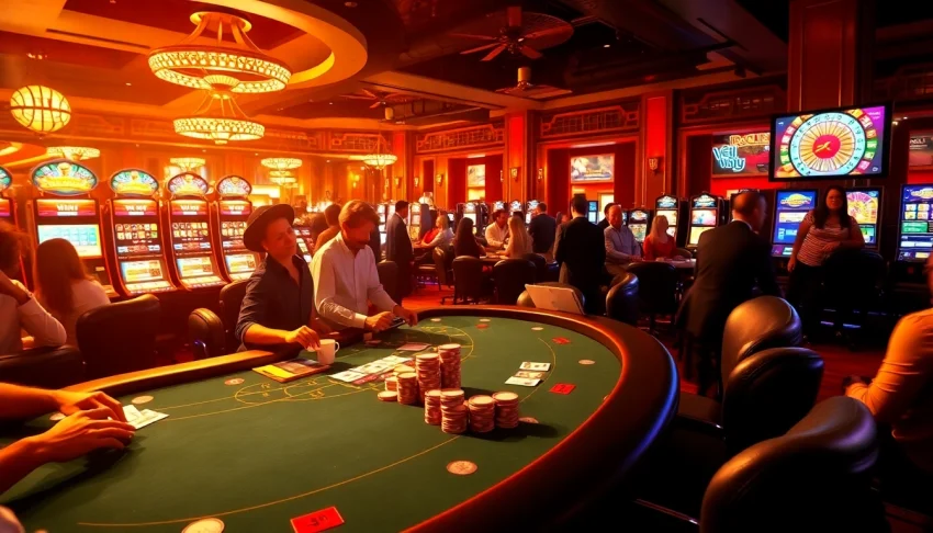 Experience the excitement of vvjl com casino with thrilling blackjack and vibrant slot machines.