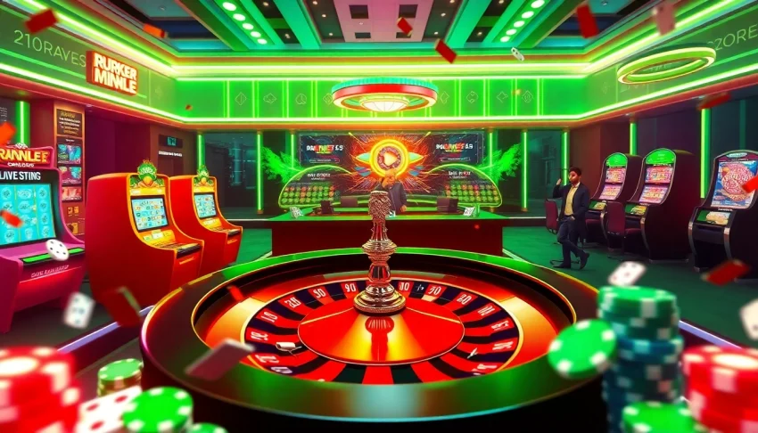 Experience the thrilling atmosphere of f8bet.com.co with live dealer games and vibrant casino settings.